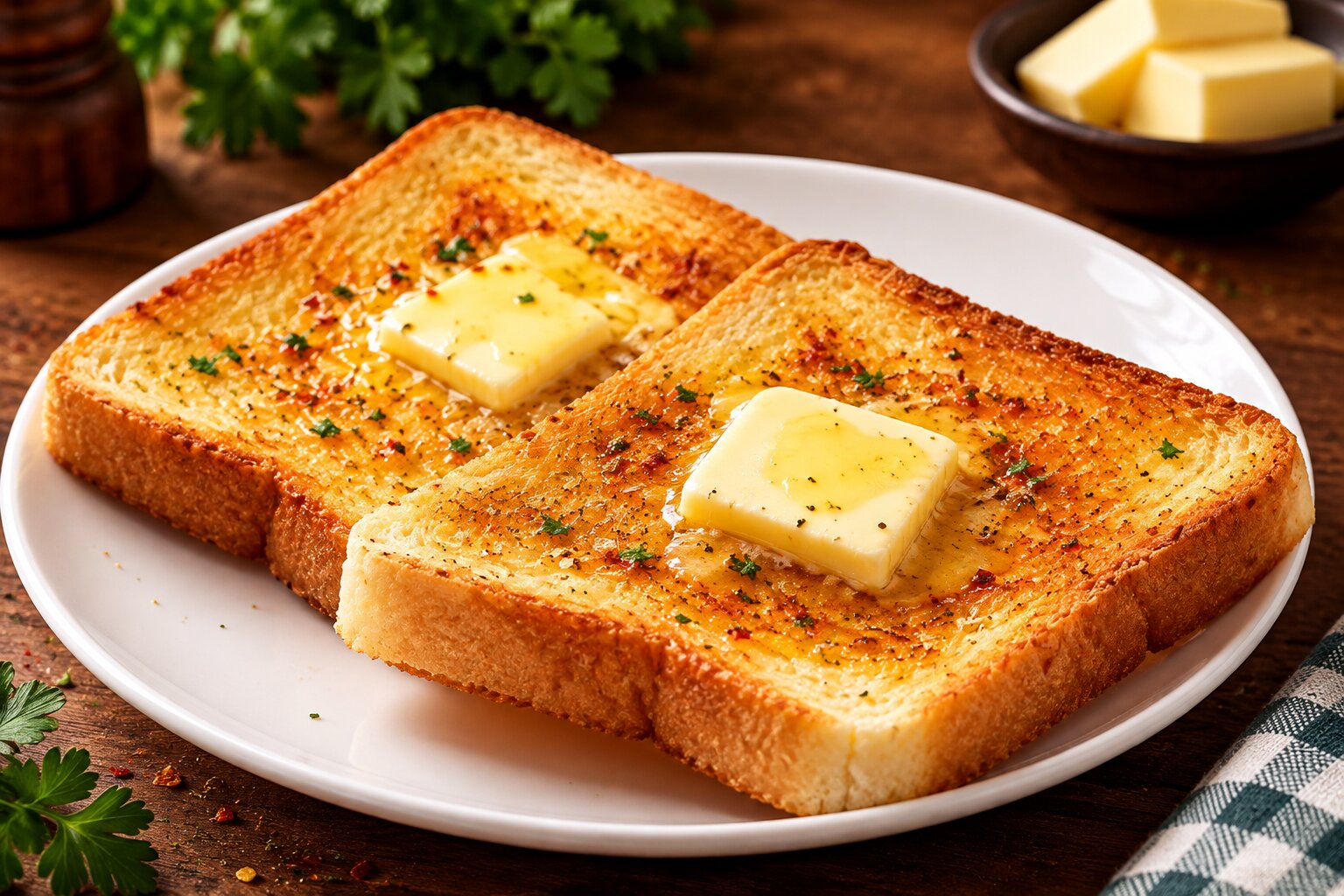 Butter Toasted Bread (2pcs)
